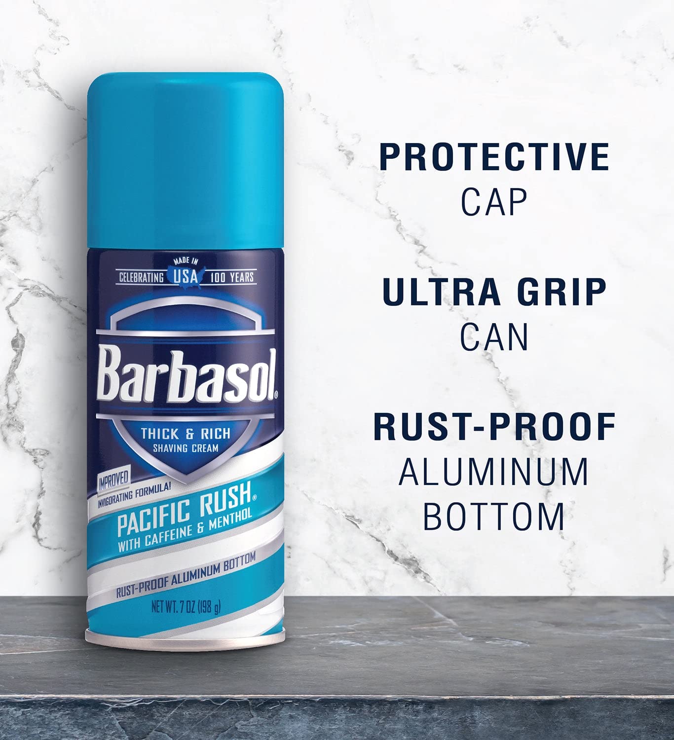 Barbasol Shave Cream 7 Ounce (Pacific Rush, Pack of 1) Beauty & Personal Care Barbasol