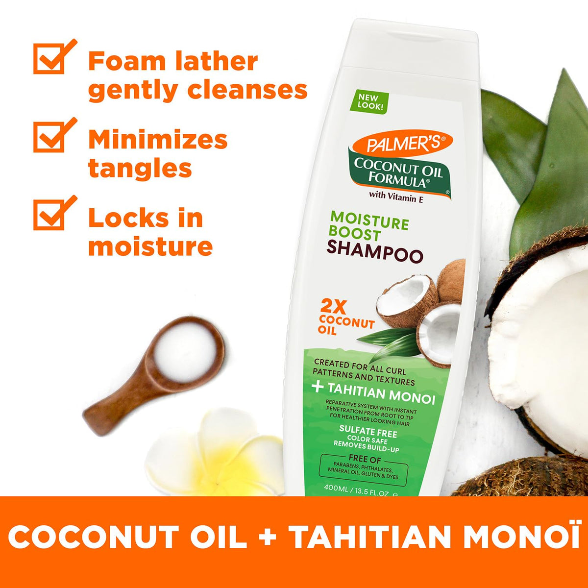 Palmer's Coconut Oil Formula Moisture Boost Conditioning Shampoo, 13.5 fl. oz. Beauty & Personal Care Palmer's