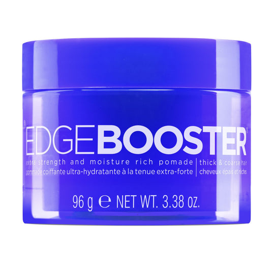 Style Factor Edge Booster Extra Strength & Moisture Rich Pomade | Strong Hold Edge Control Gel for Thick & Coarse Hair | High Shine, Non-Greasy Beauty & Personal Care Style Factor