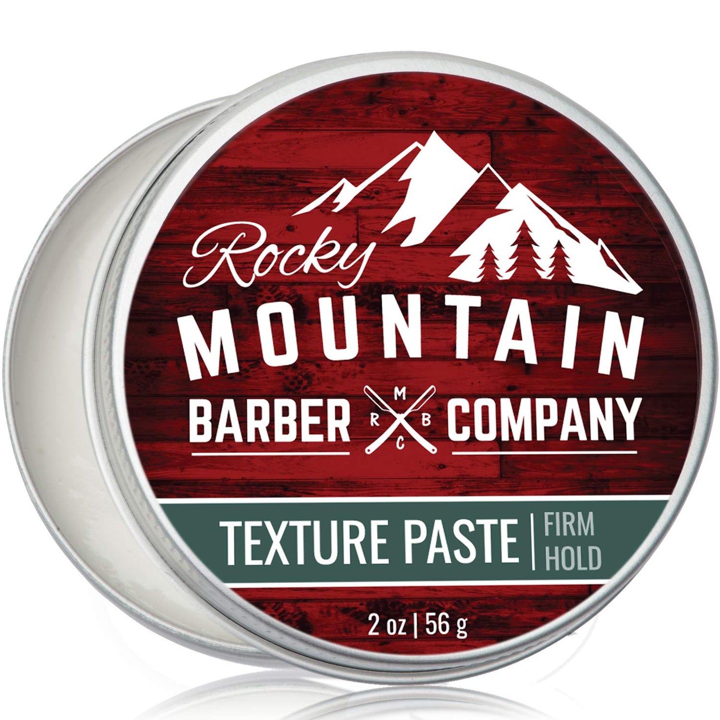 Rocky Mountain Barber Company Hair Paste for Men - Hair Styling Paste with Pliable Light-Firm Hold for All Hair Styles, Shine-Free Matte Finish - Easy Beauty & Personal Care Rocky Mountain Barber Company