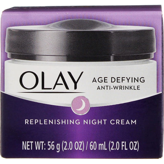 Olay Age Defying Anti-Wrinkle Replenishing Night Cream 2 Oz (Pack Of 7) Beauty & Personal Care Olay