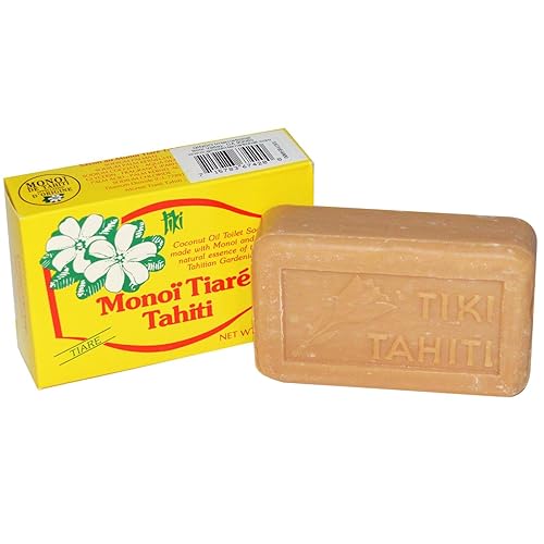 Monoi Tiare Tahiti (Gardenia) Bar Soap 4.55 Ounces Beauty & Personal Care Monoi Tiare Tahiti