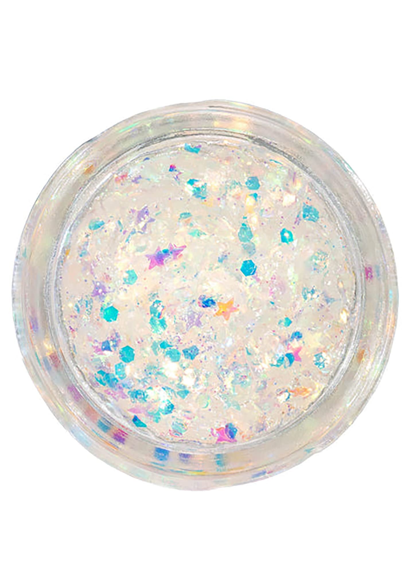 LASR Lavender Stardust Unicorn Stardust Body Glitter Pot - Iridescent - Rave Festival EDM Techno Cosplay Makeup Beauty & Personal Care Lavender Stardust