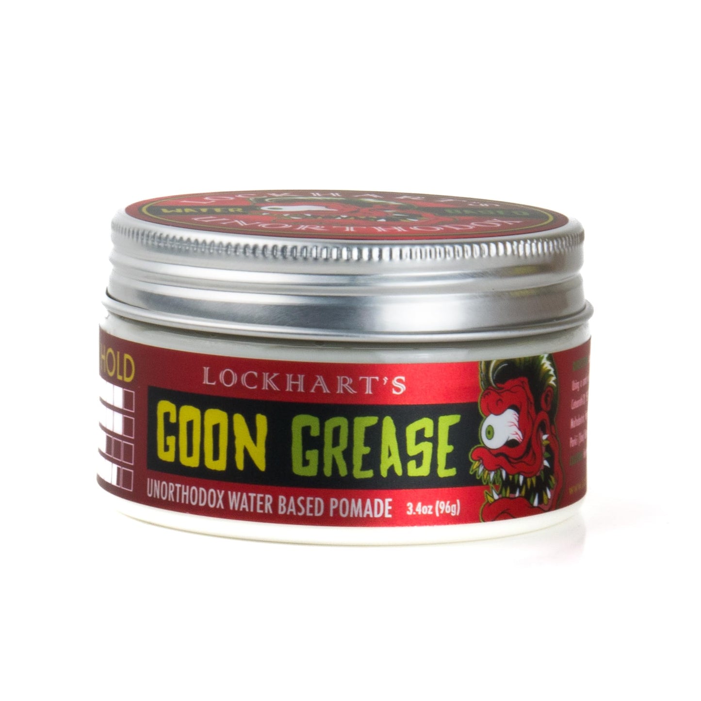 Lockhart’s Unorthodox Water-Based Goon Grease - Handcrafted Water-Based Pomade for Men - Strong Hold, Medium Shine - Easy Wash Out - Spicy Goon Scent Beauty & Personal Care Lockhart's Authentic Grooming Co. LLC