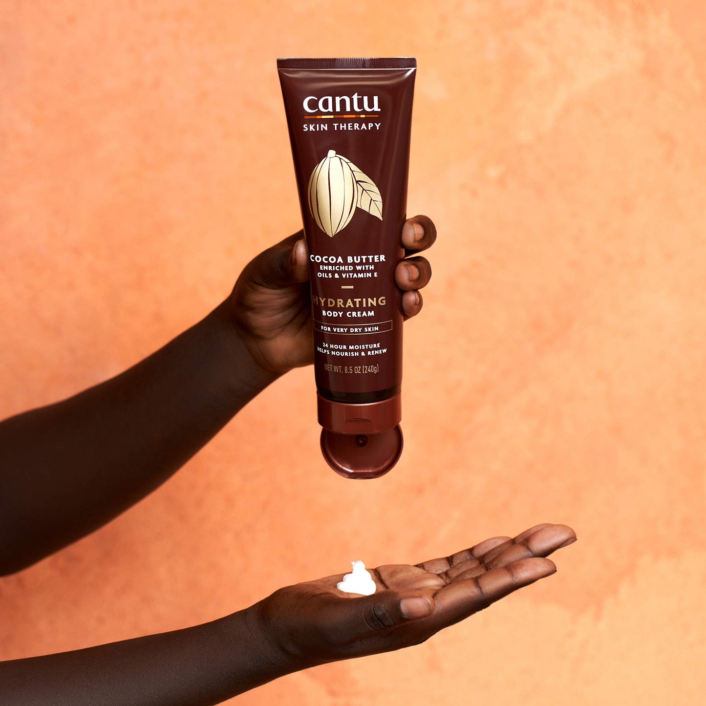 Cantu Therapy Cocoa Butter Hydrating Body Cream for very Dry Skin, 8.5 Oz Beauty & Personal Care Cantu