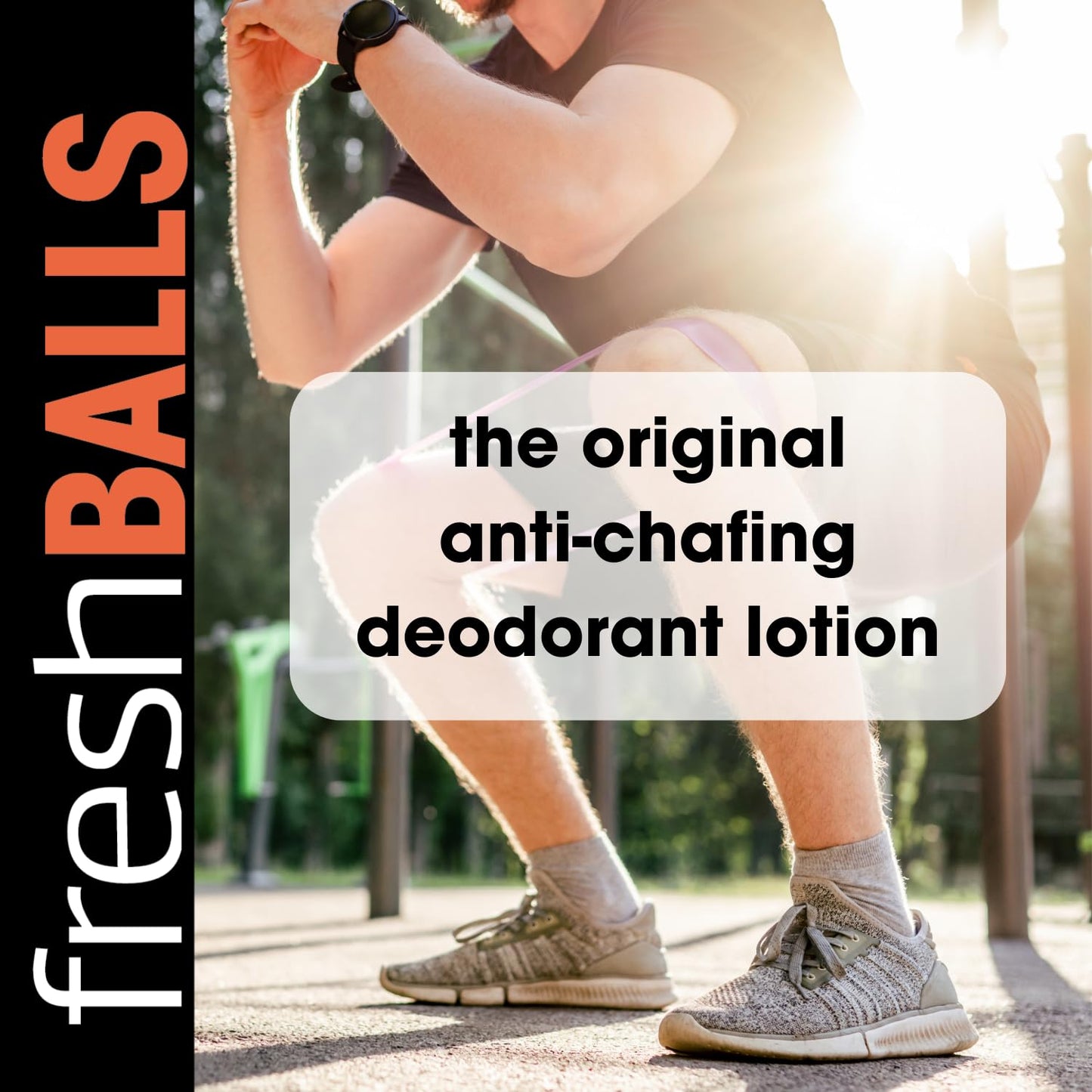 Fresh Balls On-The-Go Anti Chafing Lotion, 0.07oz Travel Size (15 Pack) Ball Deodorant for Men and Soothing Chafing Cream to Powder Hygiene for Groin Beauty and Personal Care Fresh Body FB