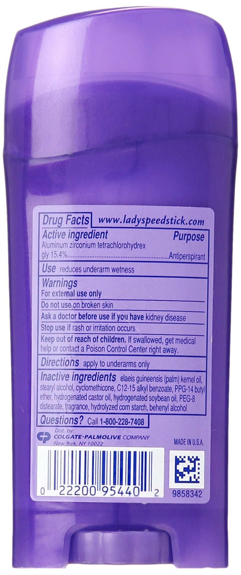 Lady Speed Stick Invisible Dry Antiperspirant Deodorant, Powder Fresh - 2.3 ounce (6 Pack) Beauty and Personal Care Mennen