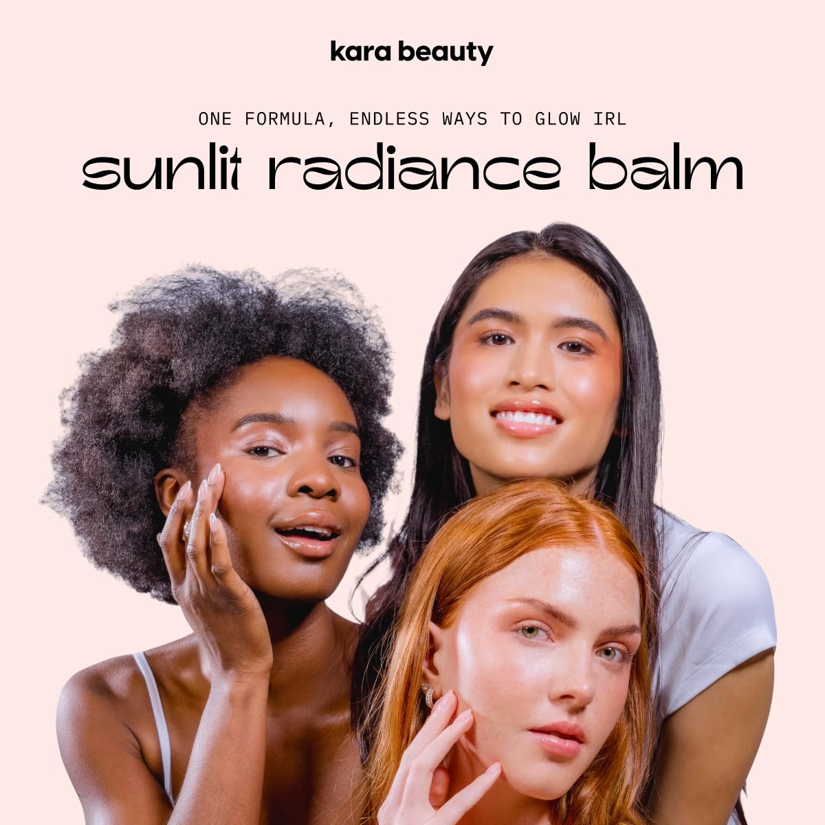 Kara Beauty Sunlit Radiance Glow Balm Highlighter and Bronzer Cream for Dewy Glow, Natural Mica Shimmer Face Blush Balm, Lightweight Formula Beauty & Personal Care Kara Beauty