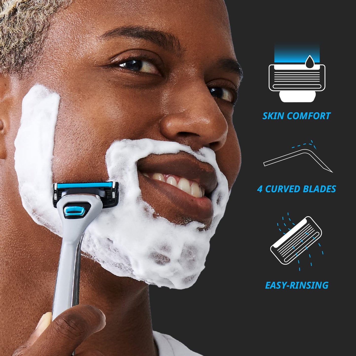 Dorco Pace 4 Pro - Four Blade Razor Shaving System - 52 Cartridge Refills (No Handle) Beauty and Personal Care DORCO
