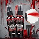 Fake Blood Spray for Halloween, 2fl oz Washable Fake Blood Makeup, Realistic Fake Blood, Fake Blood for Face, Perfect for Costume, Vampire, Clown&SFX Beauty & Personal Care LUYIMIN