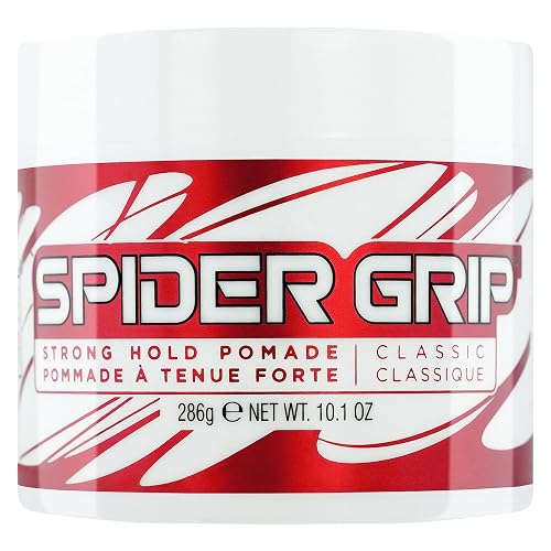 Style Factor Spider Grip Strong Hold Pomade for Men and Women - Castor Oil for High Shine and Long-Lasting Control for Braids, Locs, Twists Beauty & Personal Care Style Factor