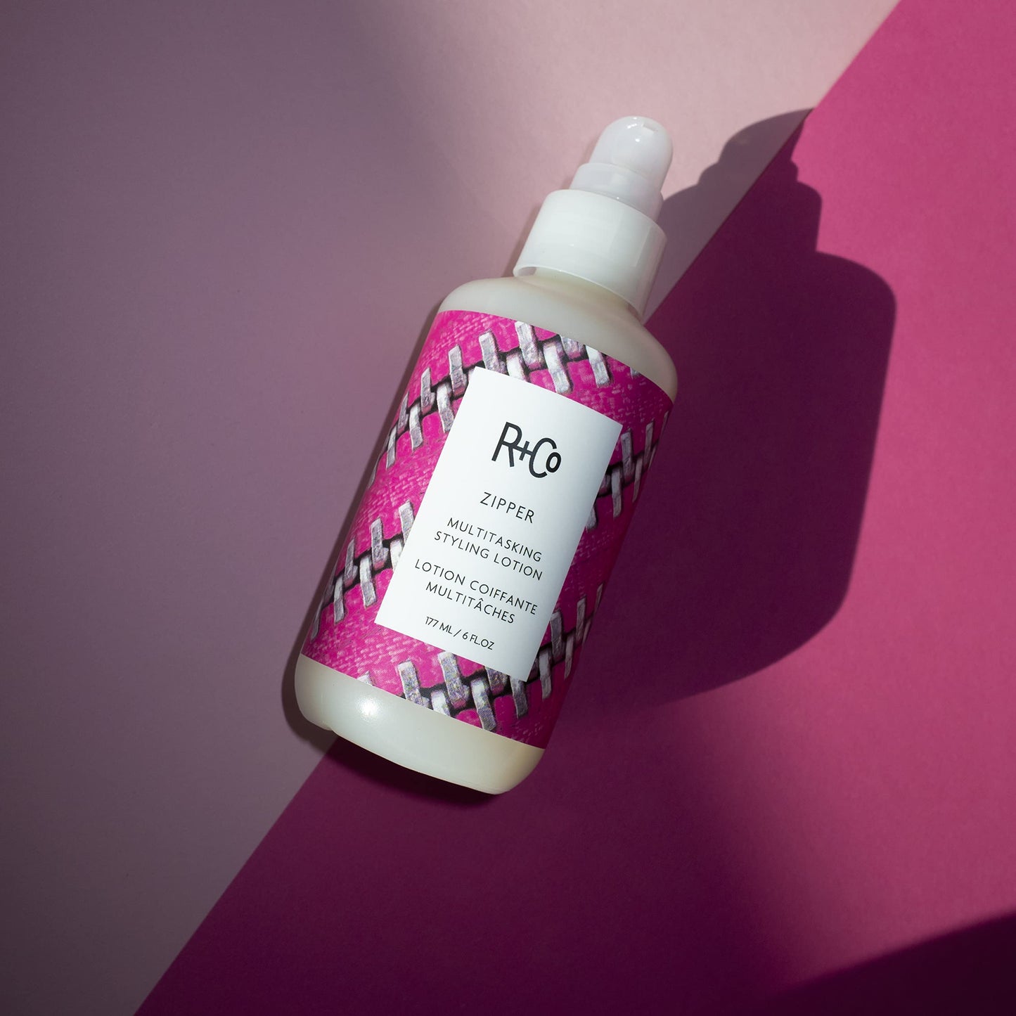 R+Co Zipper Multitasking Styling Lotion | Adds Shine + Flexible Hold + Fights Frizz | Vegan + Cruelty-Free | 6 Oz Beauty & Personal Care R+Co