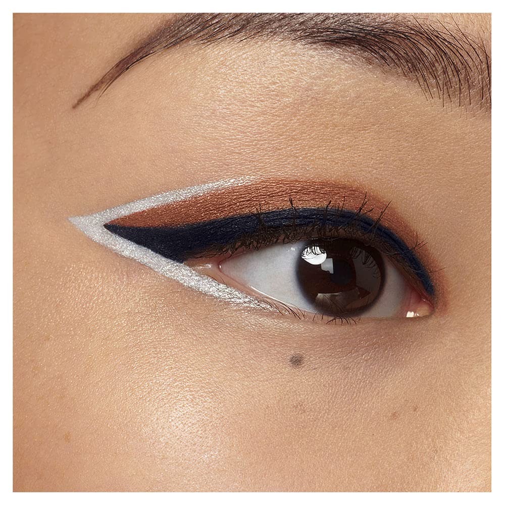 Maybelline TattooStudio Long-Lasting Sharpenable Eyeliner Pencil, Glide on Smooth Gel Pigments with 36 Hour Wear, Waterproof, Sparkling Silver, 1