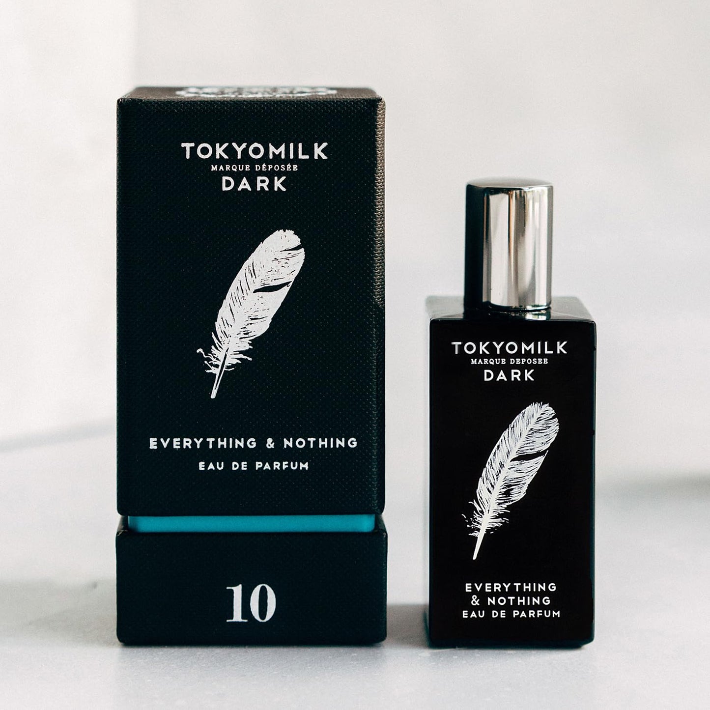 TOKYOMILK Dark Everything & Nothing Eau de Parfum, 1.6 fl. oz, 47.3 ml, Pressed Petals, Tea Leaves, and Sweet Orange, Long-Lasting Luxury Perfume Beauty & Personal Care TOKYOMILK