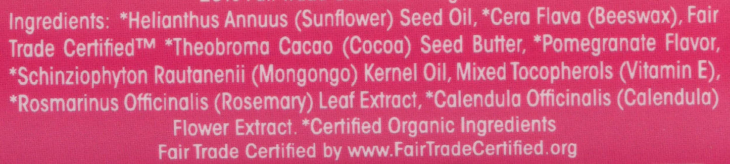 Eco Lips, Lip Balm Mongo Kiss Pomegranate, 0.25 Ounce Beauty & Personal Care Eco Lips