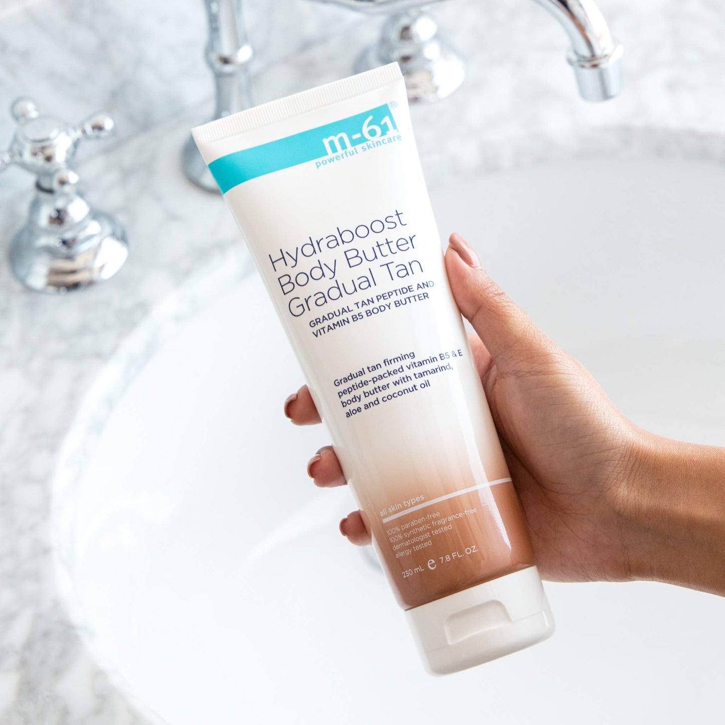 m-61 Hydraboost Gradual Tan Body Butter | Unscented, Hydrating, Firming Body Lotion For A Streak-Free, Self-Tan Glow. Formulated With Vitamin E, Aloe Beauty & Personal Care m-61