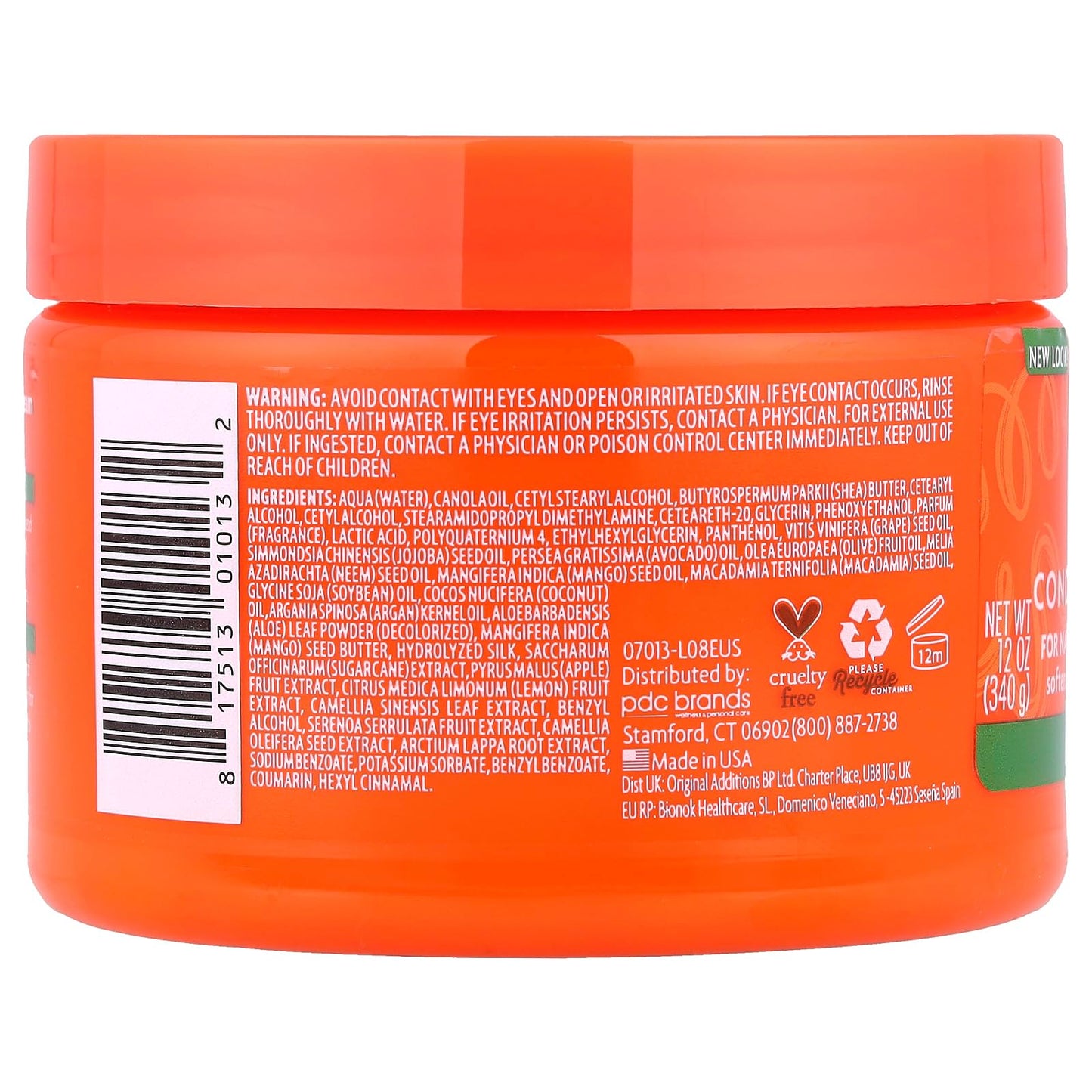U/S/Cantu Repair Crm Nat Size 12z U/S/Cantu Repair Cream Nat Leave-In 12z Beauty & Personal Care Cantu