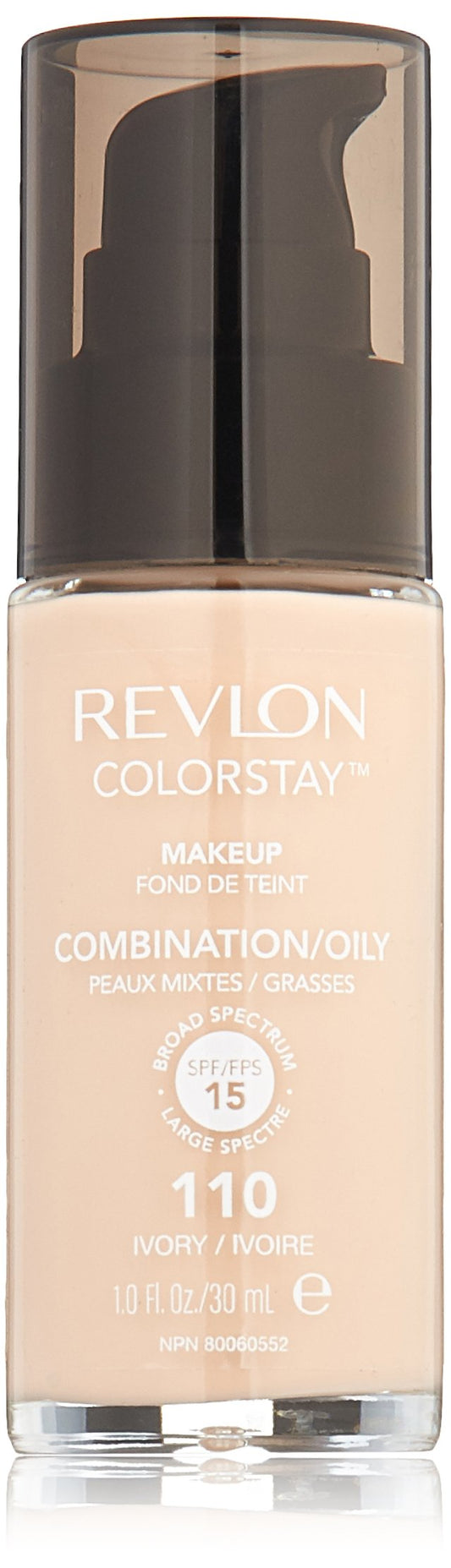 Revlon ColorStay Makeup with SoftFlex SPF6 Combination/Oily Skin 110 Ivory, 1 Ounce Beauty & Personal Care REVLON