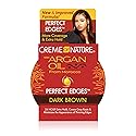 Creme of Nature Perfect Edges™ Dark Brown Edge Control Gel, 24-Hour Hold with Gray Coverage, Non-Flaking Tinted Gel, Argan Oil Edge Tamer, 2.25 oz Beauty & Personal Care Creme of Nature