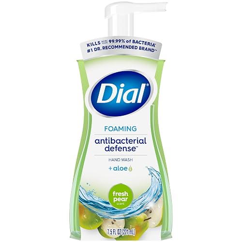 Dial Antibacterial Foaming Hand Soap, Fresh Pear, 7.5 fl oz Beauty & Personal Care Dial
