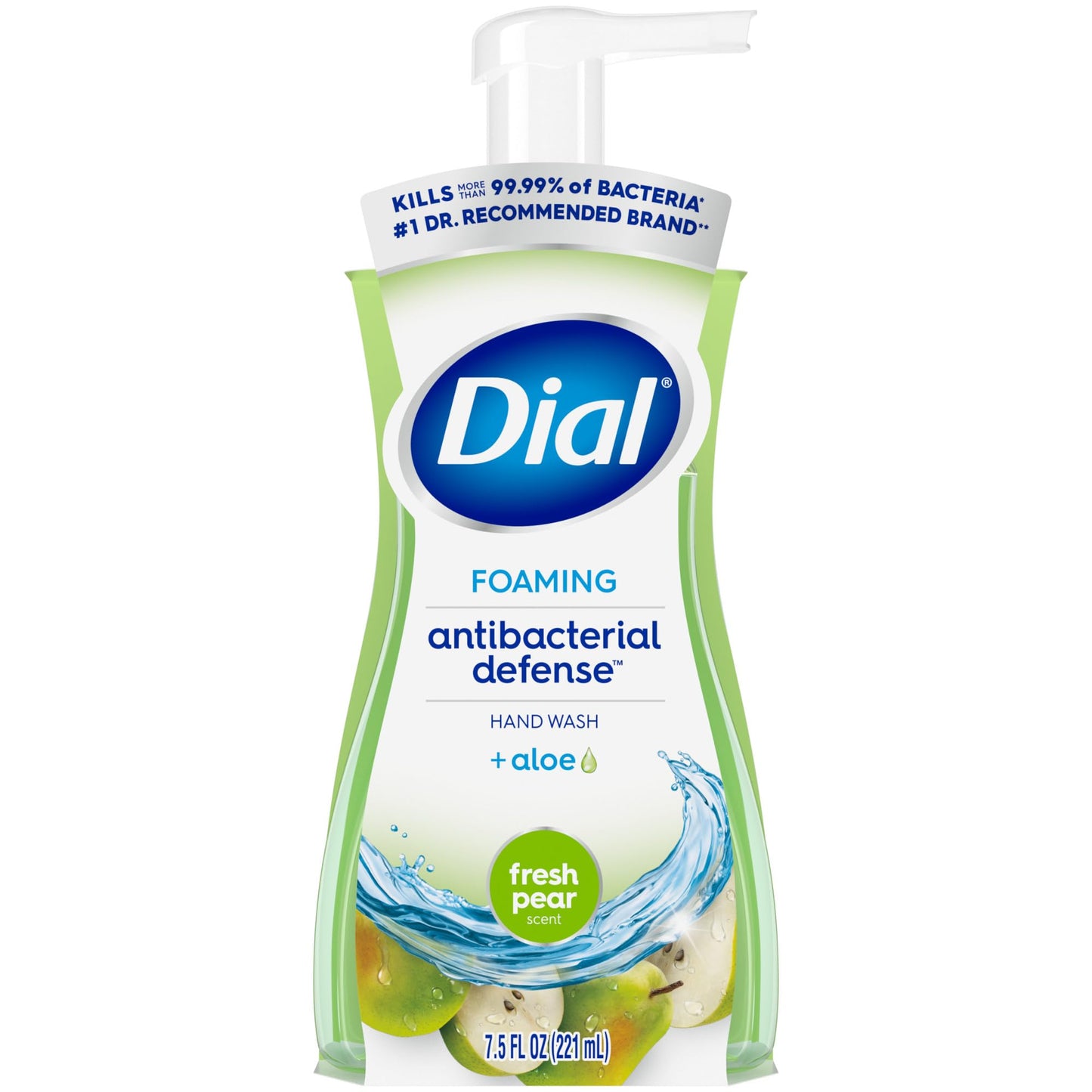 Dial Antibacterial Foaming Hand Soap, Fresh Pear, 7.5 fl oz Beauty & Personal Care Dial