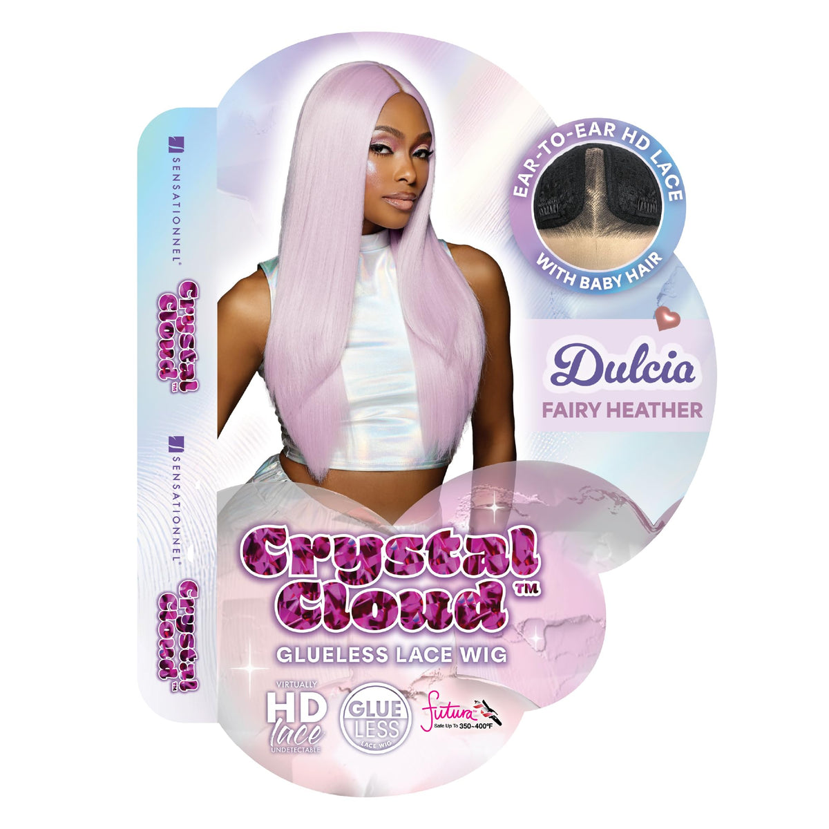 Sensationnel Shearmuse Crystal Cloud LaceWig-Dulcia, FAIRYHEATHER