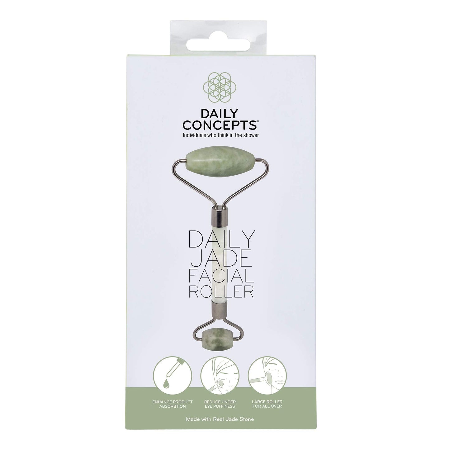 DAILY CONCEPTS Daily Facial Roller, Jade Beauty & Personal Care DAILY CONCEPTS