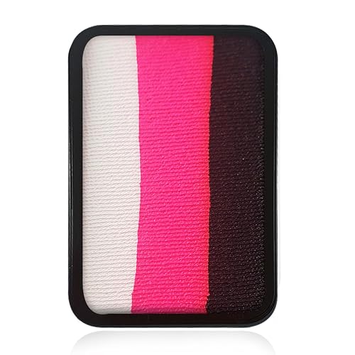 Kraze FX Face Paint Palette Refill - Deep Love (10 gm), Professional 1-Stroke Split Cake, Hypoallergenic, Non-Toxic, Water Activated Halloween Face Beauty & Personal Care Kraze FX