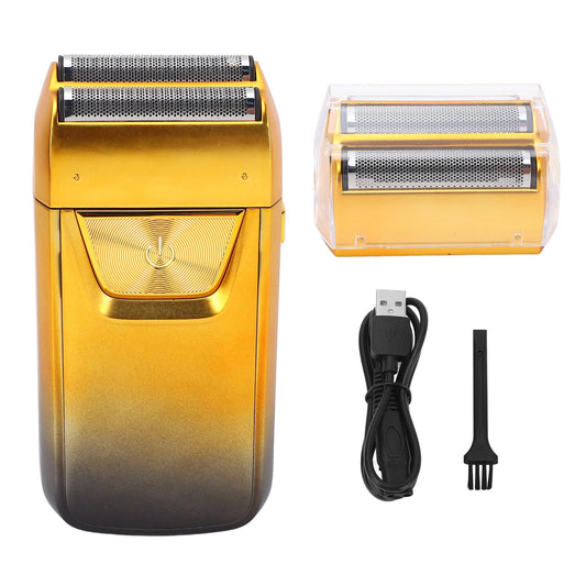 Brrnoo Electric Foil Clipper for Men LED Display Sideburn Clippers and Trimmer with 1200mAh Battery, Adjustable Head, Double Foils Hair and Beard Beauty and Personal Care Brrnoo