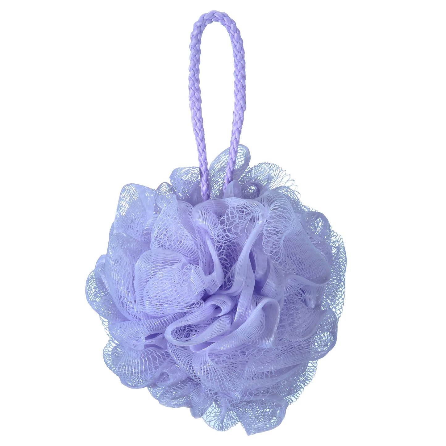 iboodi 60g/pcs Purple Mesh Bath Sponge Shower Pouf Loofahs Shower Puff Pack of 4 (Purple) Beauty & Personal Care iboodi