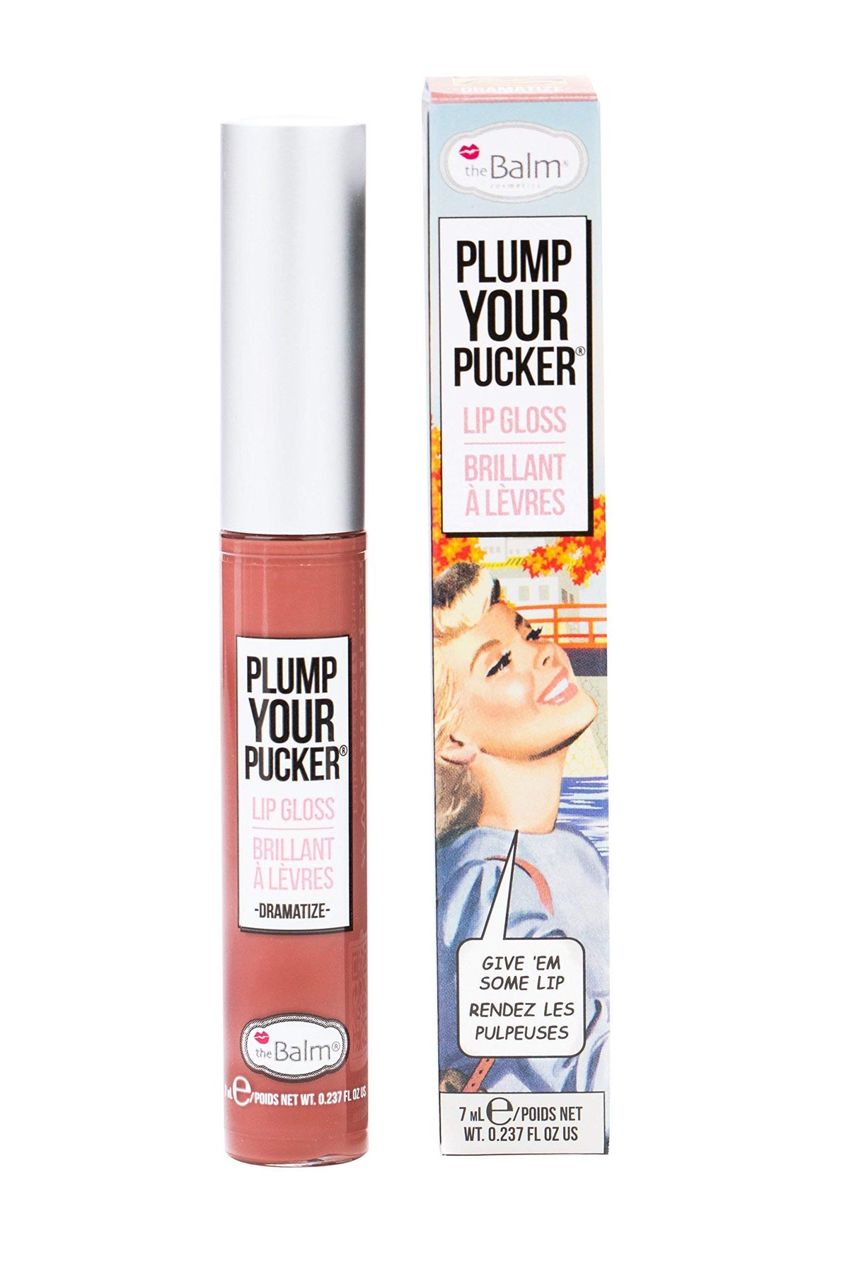 theBalm Plump Your Pucker Lip Gloss, Dramatize