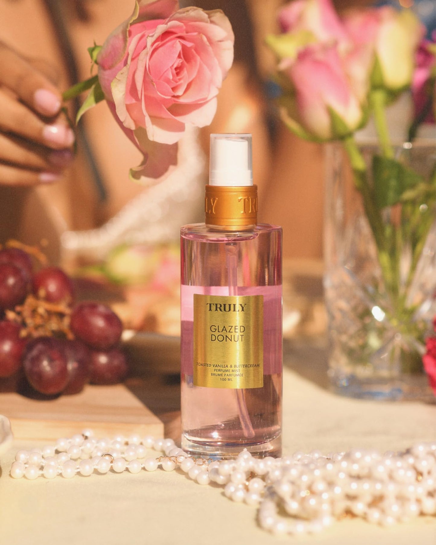 Truly Beauty Glazed Donut Perfume Mist | Toasted Vanilla & Whipped Buttercream Body Spray | Long-Lasting, Layerable Gourmand Fragrance Beauty & Personal Care Truly