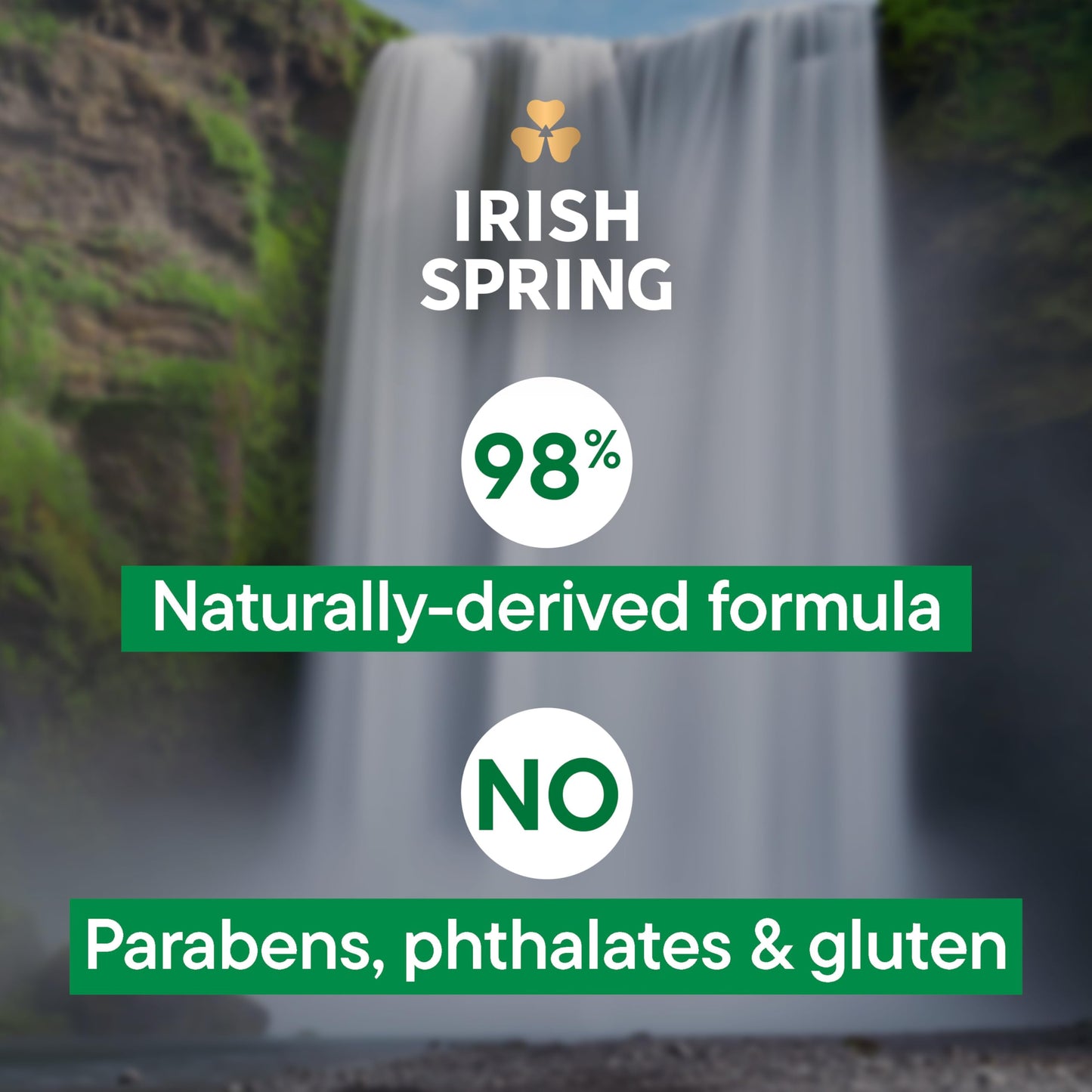 Irish Spring Bar Soap for Men, Original Clean, Smell Fresh and Clean for 12 Hours, Men Soap Bars for Washing Hands and Body, Mild for Skin, Recyclable Beauty & Personal Care Irish Spring