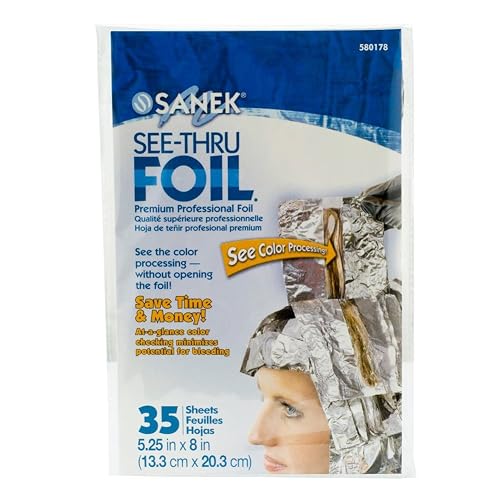 Graham Sanek See Thru Foil Hair Color Processing 35 Styling Highlighting Sheets Beauty & Personal Care Graham