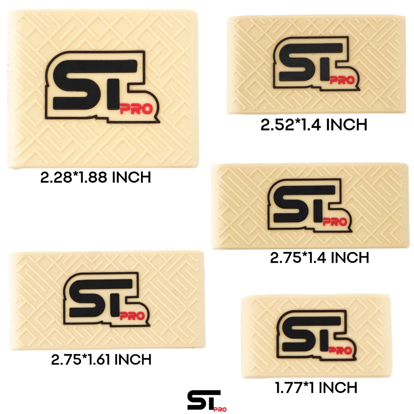 Supreme Trimmer SGR60 Professional Barber Grippers - 5 Piece Non Slip Clipper Grips, Barber Sleeve for Hair Clipper - Sand Beauty and Personal Care Supreme Trimmer