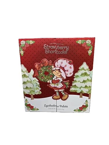 Taste Beauty Strawberry Shortcake Holiday Edition Eyeshadow Palette, 12 Shimmering Colors with Mirror, Angel Cake, Apple Dumplin, Butter Cookie… Beauty & Personal Care Taste Beauty