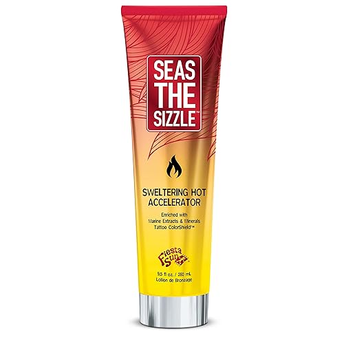 Fiesta Sun Seas The Sizzle Sweltering Hot Accelerator Tingle (280ml), Orange Beauty & Personal Care Fiesta Sun