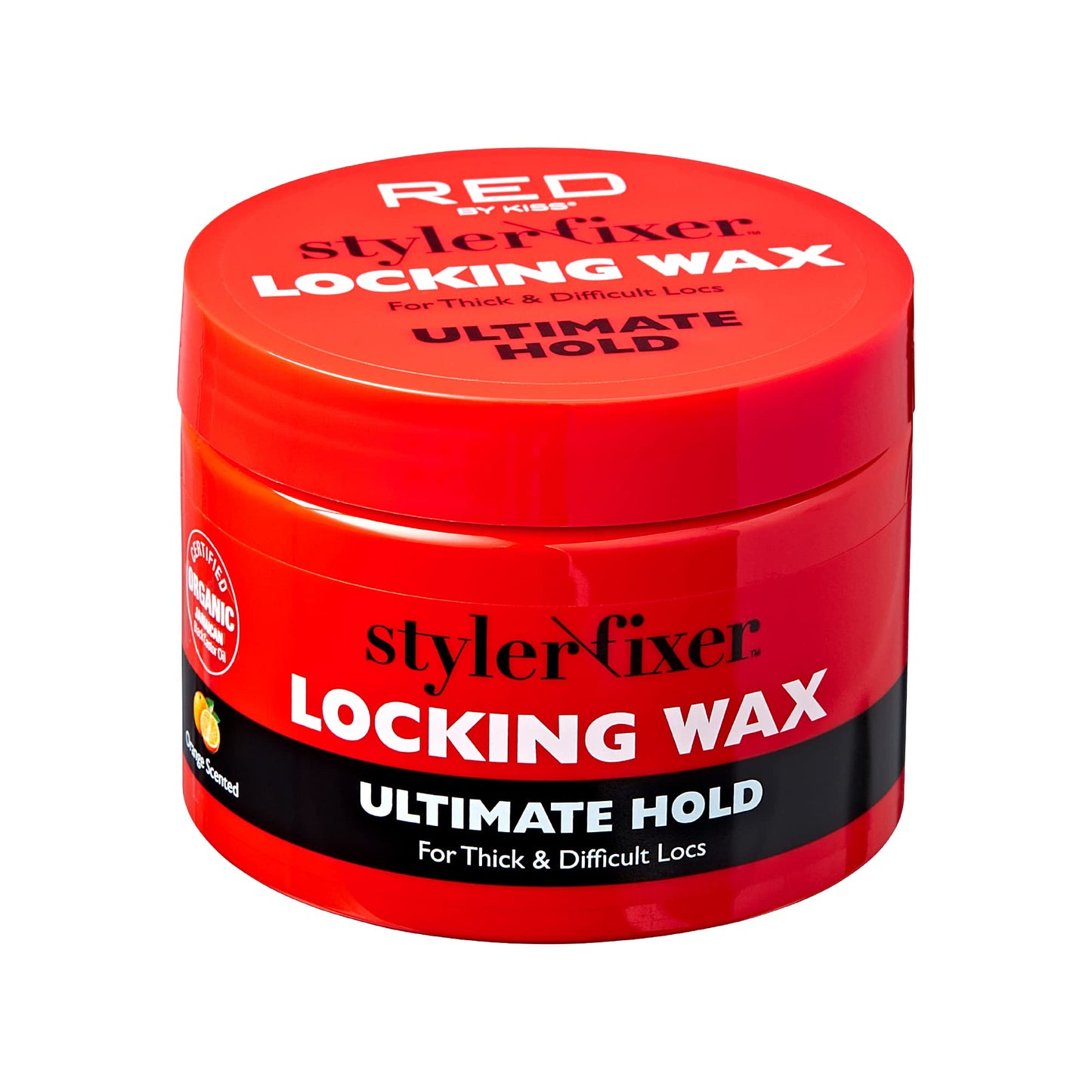 Red by Kiss Hold Locking Gel Ultimate Hold for Thin Locs & Twists, Hydrating, Conditioning, Non-Frizz, Non-Flaking, No Build-Up, Enriched Beauty & Personal Care Red by Kiss