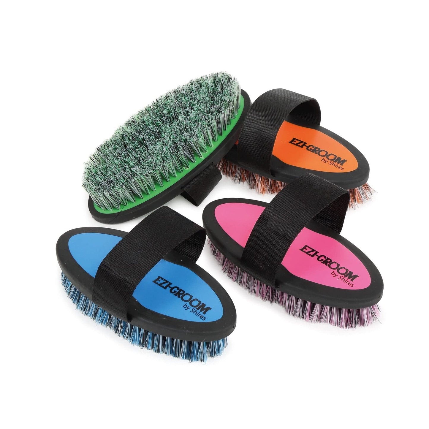 Shires Equestrian Ezi-Groom Grip Body Brush (Lime) Beauty and Personal Care Shires