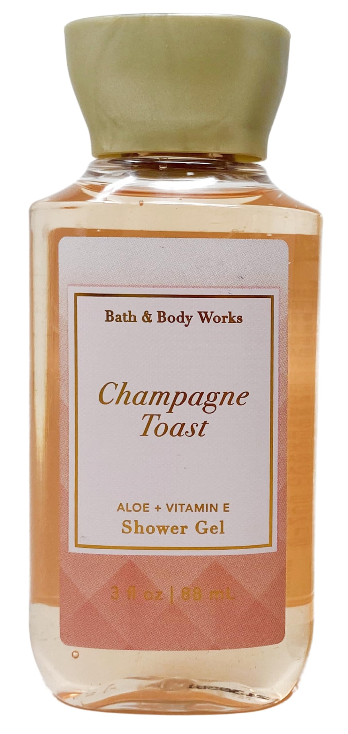 Bath & Body Works Champagne Toast -Duo Set Travel Size- Fine Fragrance Mist and Shower Gel With a Himalayan Salts Springs Sample Soap. Beauty and Personal Care Bath & Body Works
