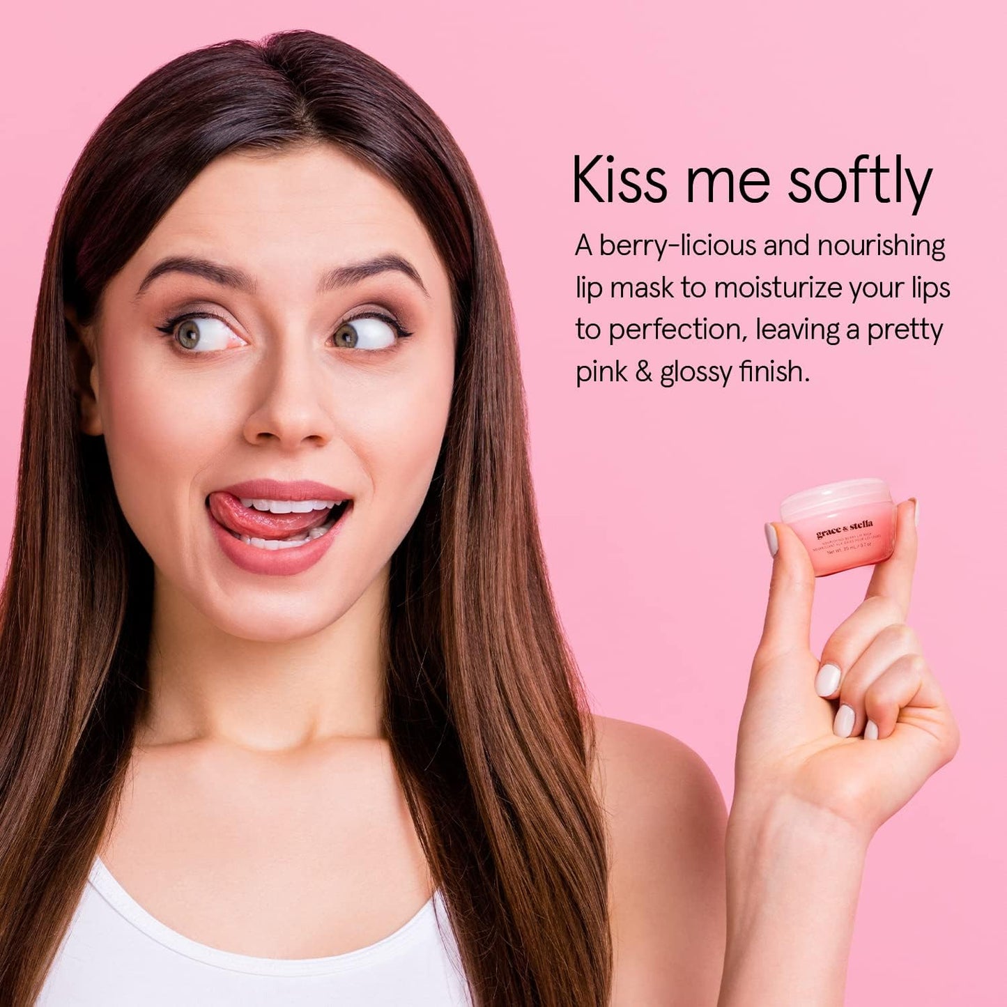 grace & stella Award Winning Lip Butter - Hydrating Lip Balm - Nourishing Lip Mask (1-pack) Travel Essentials, Travel Size Toiletries, Birthday Gifts Beauty and Personal Care grace & stella