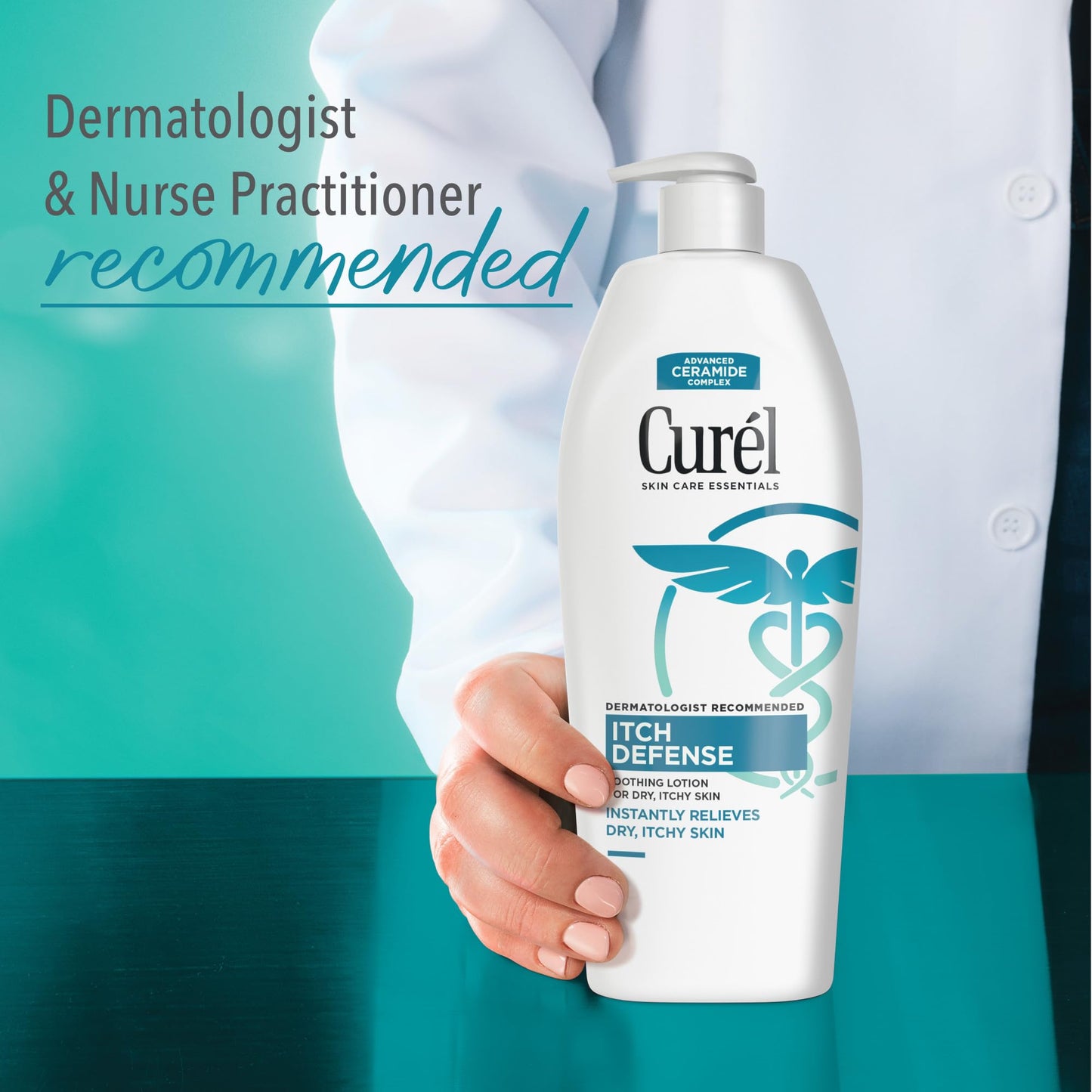 Curel Itch Defense Lotion 13 Ounce Pump (384ml) (6 Pack) Beauty & Personal Care Curel