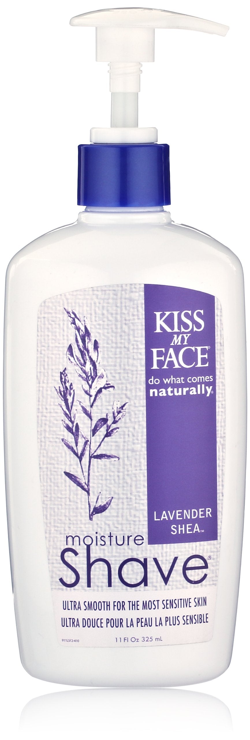 Kiss My Face Vitamin Enriched Moisture Shave with Essential Oils, Lavender & Shea - 11 oz Beauty & Personal Care Kiss My Face