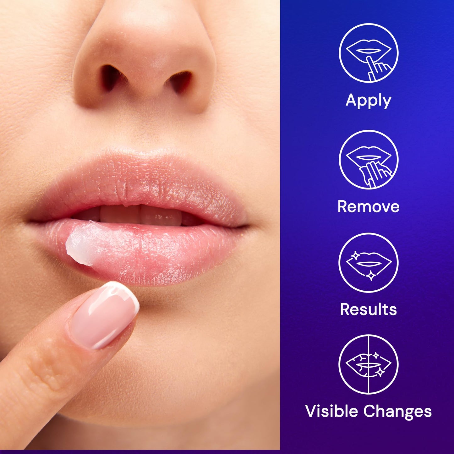SNOW Overnight Lip Treatment - Moisturizing Lip Balm with Shea Butter & Vitamin E - Lip Treatment for Dry, Cracked Lips - Sulfate-Free Lip Treatment Beauty & Personal Care SNOW