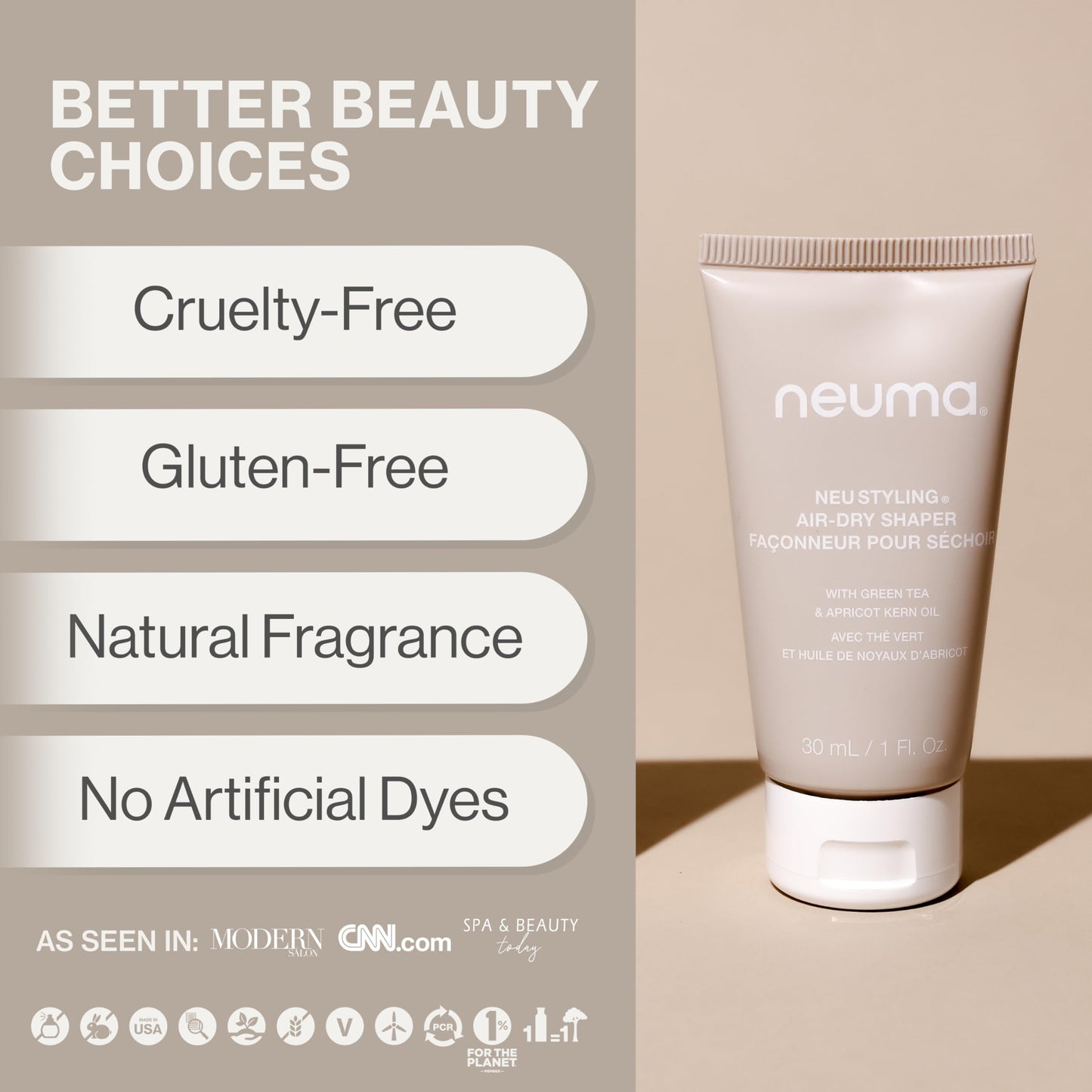 NEUMA Neu Styling Air-Dry Shaper 1 oz Beauty & Personal Care NEUMA