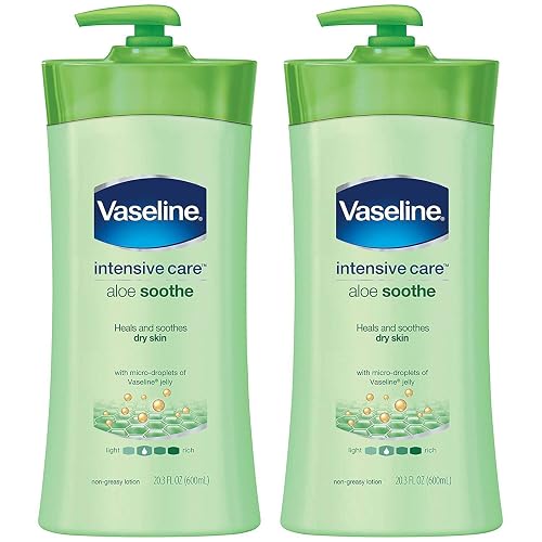 Vaseline Intensive Care Aloe Soothe Lotion 20.3 Oz (pack of 2) Beauty & Personal Care Vaseline