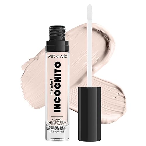 wet n wild Mega Last Incognito All-Day Full Coverage Liquid Matte Concealer, Fair Beige, 0.18 Ounce Beauty & Personal Care wet n wild