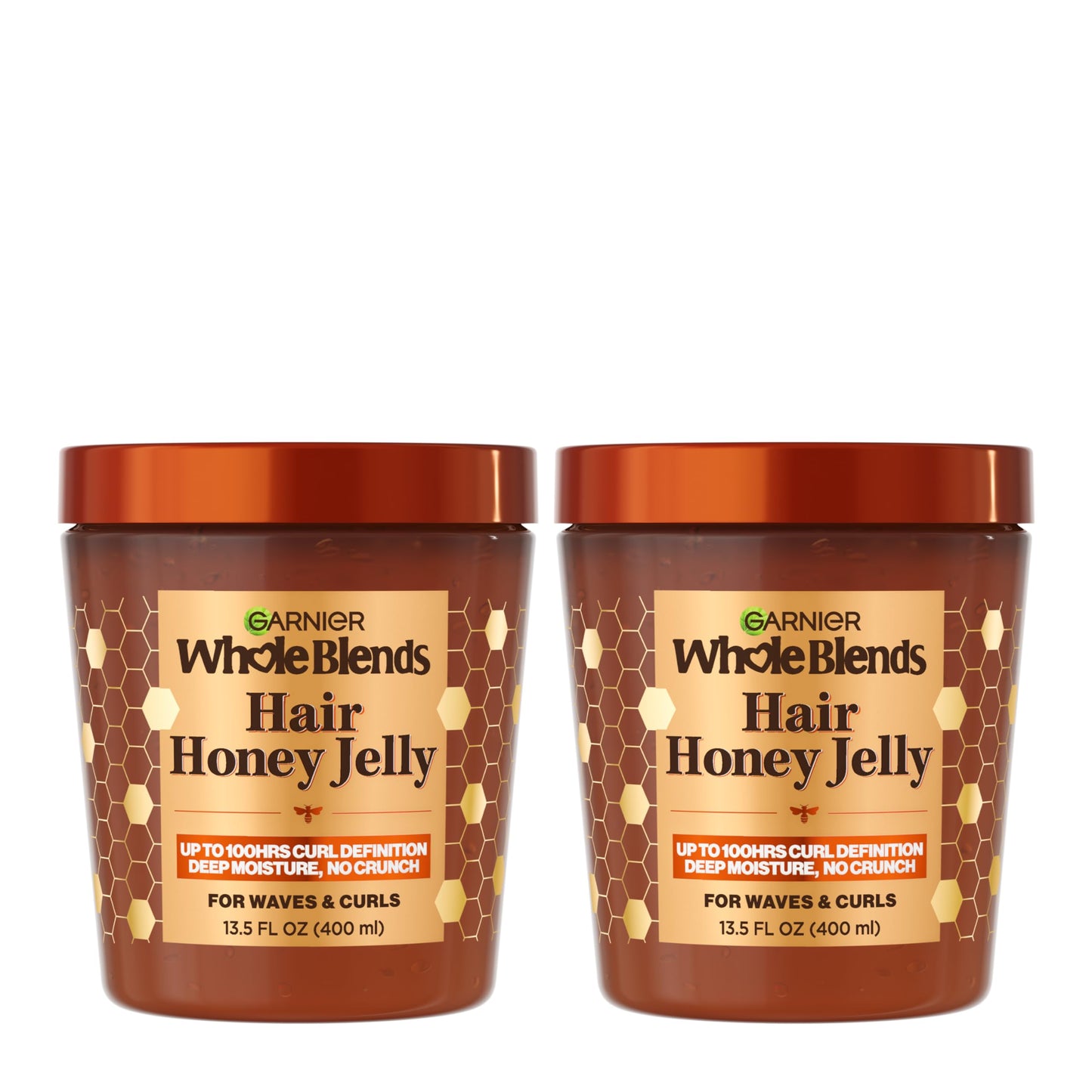 Garnier Whole Blends Hair Honey Jelly for Defining Waves and Curls, Hair Gel for Up to 100HRs Curl Definition, Frizz Control and Deep Moisture, 13.5 Beauty & Personal Care Garnier
