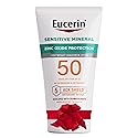 Eucerin Sun Sensitive Mineral Sunscreen Lotion SPF 50 with Zinc Oxide Protection, Hypoallergenic Sunscreen for Sensitive Skin, Oxybenzone Beauty & Personal Care Eucerin