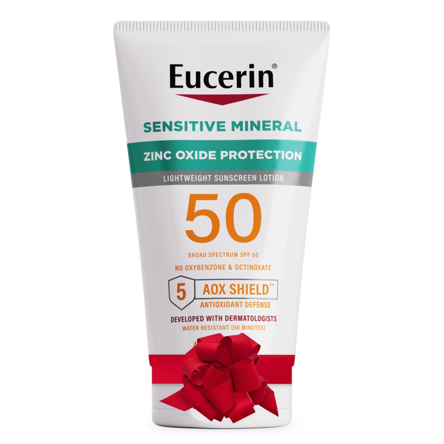 Eucerin Sun Sensitive Mineral Sunscreen Lotion SPF 50 with Zinc Oxide Protection, Hypoallergenic Sunscreen for Sensitive Skin, Oxybenzone Beauty & Personal Care Eucerin